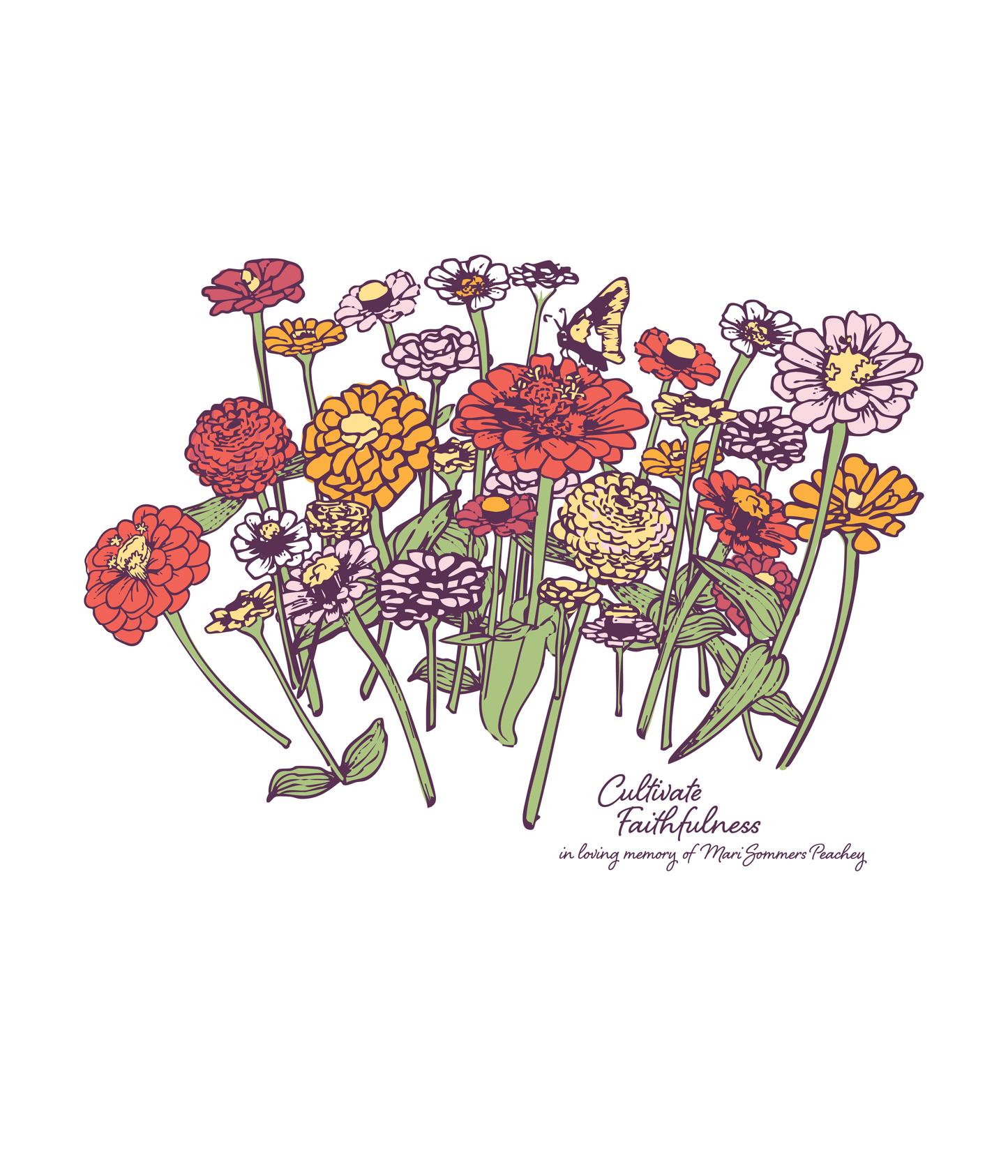 Memorial Tshirt- White Short Sleeve